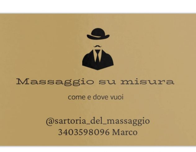 Massaggio itinerante Tel:3403598096