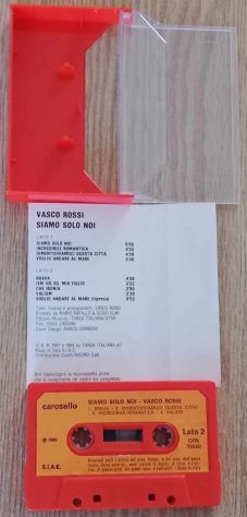 Cassetta "Siamo solo noi" di Vasco Rossi Edizione Targa - Orizzonte - Foto 2