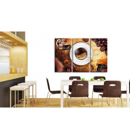 Quadro Con Una Tazza Di Caffè - ARREDALACASA - Foto 2