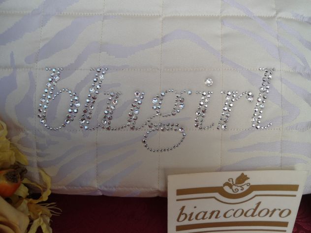 BLUGIRL trapuntina - quilt matrimoniale in prezioso damasco e SWAROVSKI - Foto 3