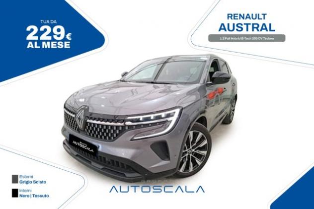 RENAULT Austral 1.2 Full Hybrid E-Tech 200 CV Techno rif. 24038453
