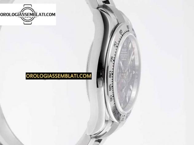 Rolex Replica DAYTONA 116509 QUADRANTE BLU BEST EDITION 1:1 SU BRACCIALE SS SA4130 - Foto 8