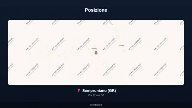 Immobile in asta di 151 m², box auto in vendita a Semproniano - Foto 4