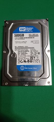 Hard Disk WD WD5000AAKX Blu da 500 GB 16 MB Cache - Foto 5