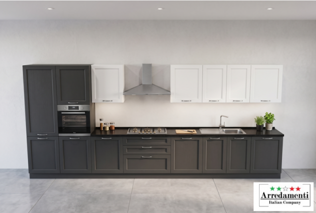 CUCINA LINEARE DA ESPOSIZIONE COMPONIBILE CON ELETTRODOMESTICI CUCINE SU MISURA - Foto 2