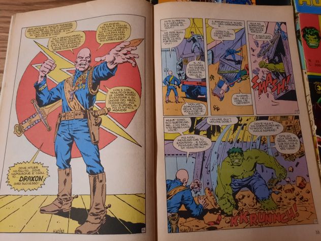 Fumetti HULK E I DIFENSORI editoriale Corno primi anni 70 - Foto 9
