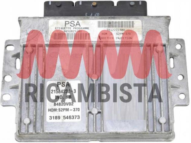 9650825280 9642222380 Citroen C3 1.4 centralina motore Sagem