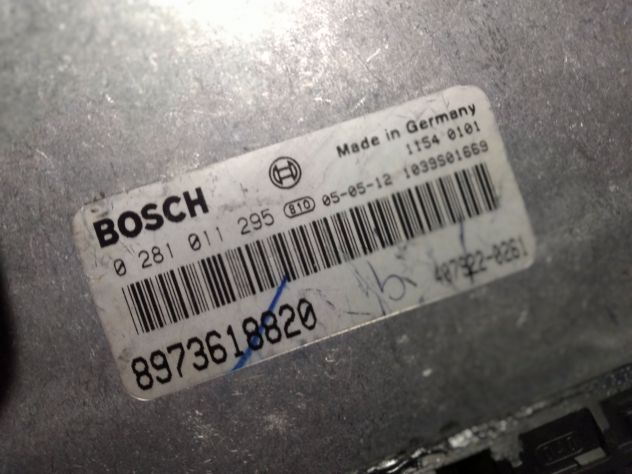 Isuzu D-Max 3.0 (2004) IMMO OFF-Bosch 0281011295 Isuzu Rodeo Denver ECU Set cam - Foto 4