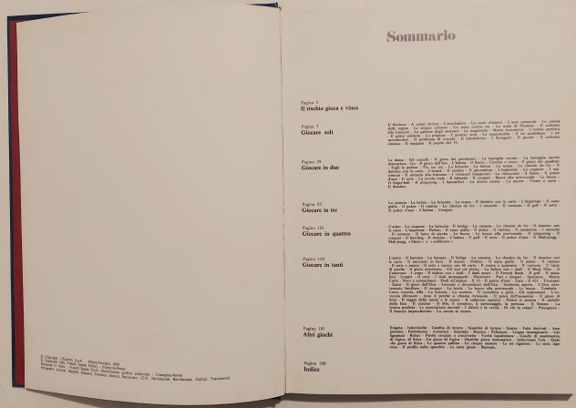 Giochi di società di vari autori Fratelli Spada Editori, 1979 perfetto - Foto 8