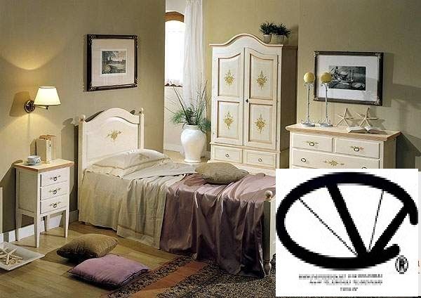 camera da letto legno massllo