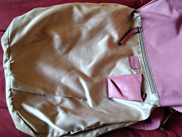 Borsa pelle vernice rosa Max Mara originale - Foto 3
