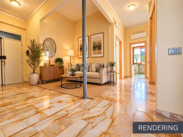 MONTARIOSO – LUMINOSO APPARTAMENTO DI 125 MQ CON TERRAZZO E ASCENSORE