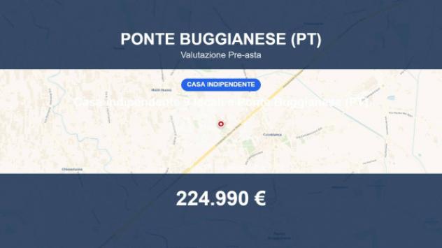 Immobile in asta di 185 m² con più di 5 locali e box auto in vendita a Ponte Buggianese