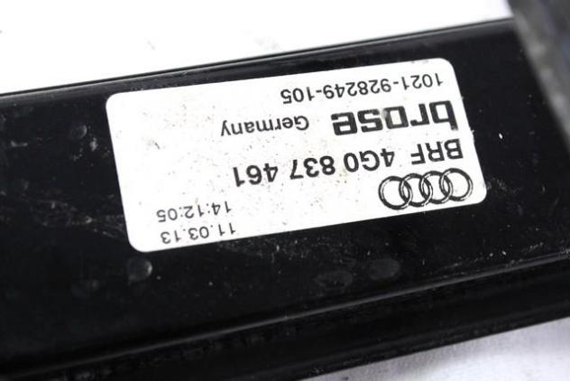 4G0837461 MOTORINO MECCANISMO ALZA-VETRO ALZA-CRISTALLO PORTA ANTERIORE SINISTRA AUDI A6 C7 SW 2.0 D 130KW AUT 5P (2012) RICAMBIO USATO 8K0959801B - Foto 3