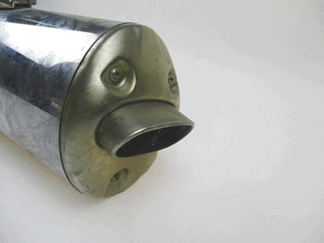 SILENZIATORE DI SCARICO BMW K25 LC R 1200 GS 2010 - 2012 18127712865 EXHAUST SILENCER LEGGERMENTE AMMACCATO - Foto 2