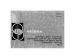 Catalogo ricambi in PDF Gilera TG1 GR1 125