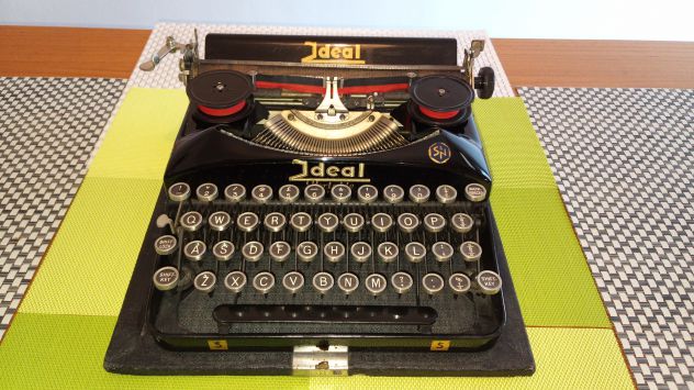 Macchina da scrivere "Ideal Mod.S" Made in Germany Anni 30' - Foto 2