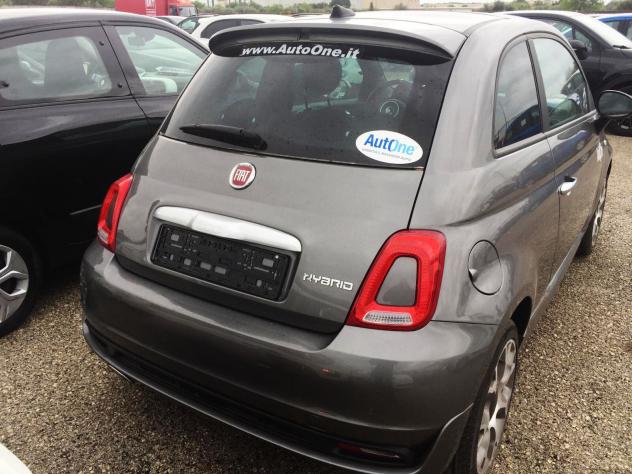Fiat 500 1.0 70CV HYBRID ROCKSTAR TETTO TFT CARPLAY CLIMA SENSOR CERCHI R16" - Foto 2