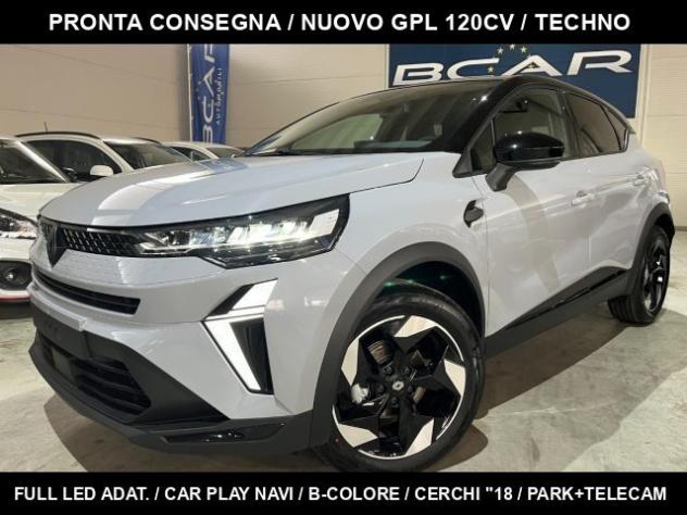 RENAULT Captur ECO-G 120 CV GPL Techno CAR PLAY/TELECAM+PARK rif. 23910316