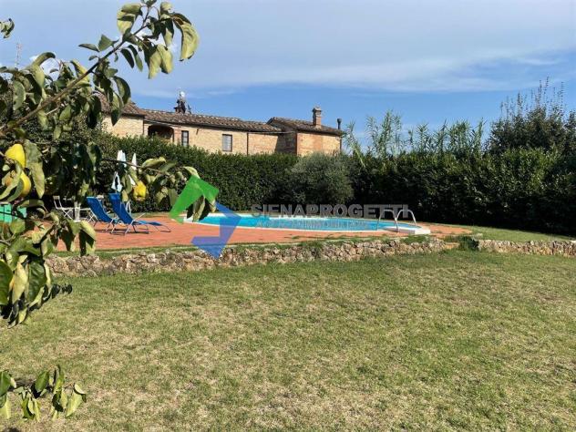 SOVICILLE – CHARME TOSCANO, PISCINA PRIVATA E PARCO ESCLUSIVO NEL VERDE - Foto 7