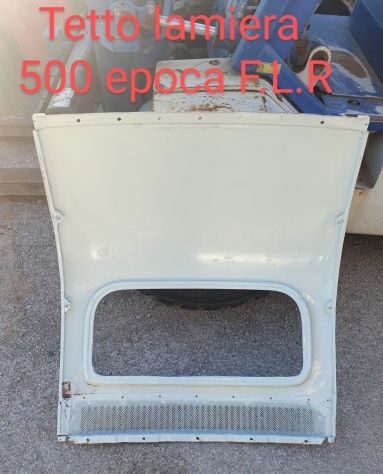 Tetto in ferro Fiat 500 epoca mod.F.L.R.