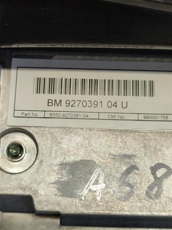 DISPLAY MULTIFUNZIONE COMPUTER DI BORDO BMW Serie 1 F20 6550 9270391 N47D20C (1119) - Foto 3
