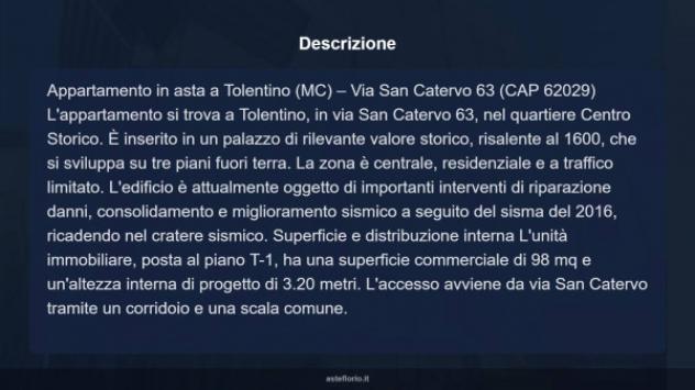 Immobile in asta di 98 m² in vendita a Tolentino - Foto 14