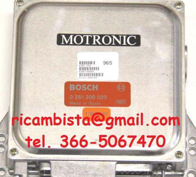 0261200021 Volvo 740 centralina motore Motronic