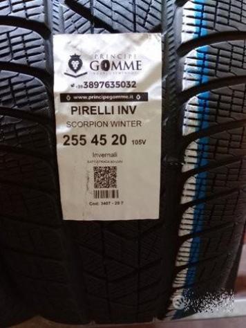2 gomme 255 45 20 pirelli inv a3407