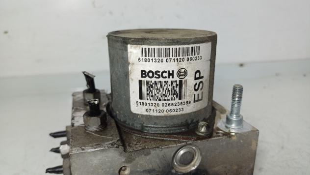 CENTRALINA ABS FIAT 500 Serie 0265235359/0265950712/51801320 169A3000 benzina 1368 (0714) - Foto 4