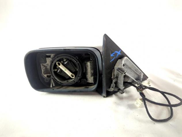 51168245125 SPECCHIETTO RETROVISORE ESTERNO SINISTRO CONNETTORE 5 PIN BMW SERIE 3 320D E46 2.0 D 110KW 5M 4P (2003) RICAMBIO USATO SENZA VETRO SPECCHI