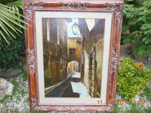 Quadri su Tela ad Olio con Cornici - Foto 2