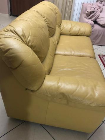 divano letto una piazza e mezza in pelle. - Foto 3