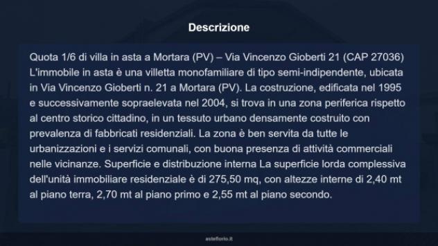 Immobile in asta di 275 m² con più di 5 locali e box auto in vendita a Mortara - Foto 13