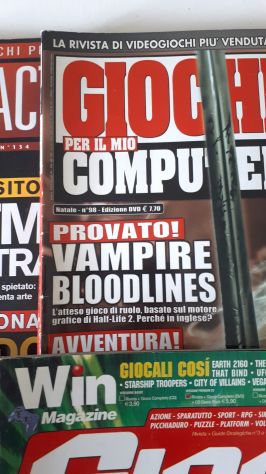 lotto 6 riviste magazine pc video games win giochi per il mio computer ottime - Foto 6