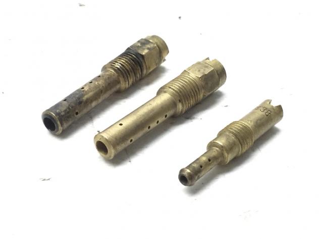 HONDA SHADOW VT 600 SET 2 GETTI MASSIMO E 1 GETTO MINIMO CARBURATORE KEIHIN 1995 - Foto 3
