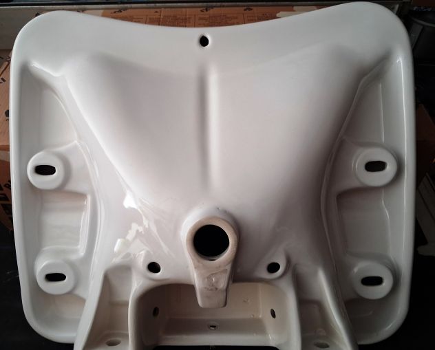 IDRAL LAVABO PER DISABILI ERGONOMICO SOSPESO NUOVO - Foto 4