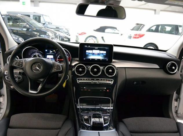 MERCEDES-BENZ C 180 Aut. Sport "Tetto-Pelle-Comand-Led-Tagliandi MB" rif. 24120200 - Foto 7