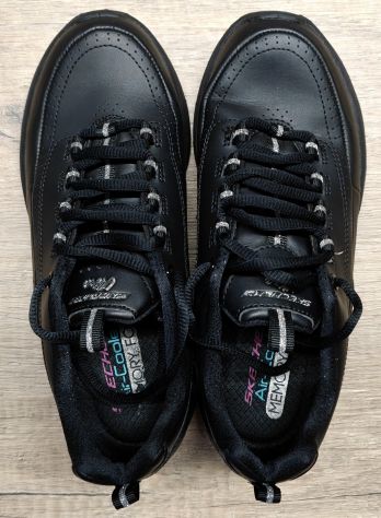scarpe Skechers D'Lites nere tg. 37 pelle - Foto 2