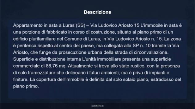 Immobile in asta di 86 m² in vendita a Luras - Foto 10