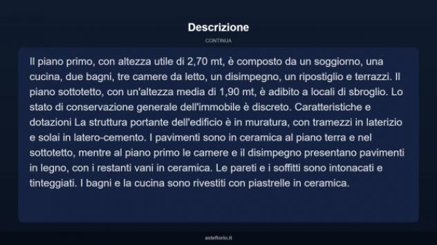 Immobile in asta di 305 m² con più di 5 locali e box auto in vendita a Tavoleto - Foto 14