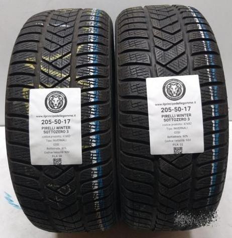 2 gomme 205 50 17 pirelli a47452