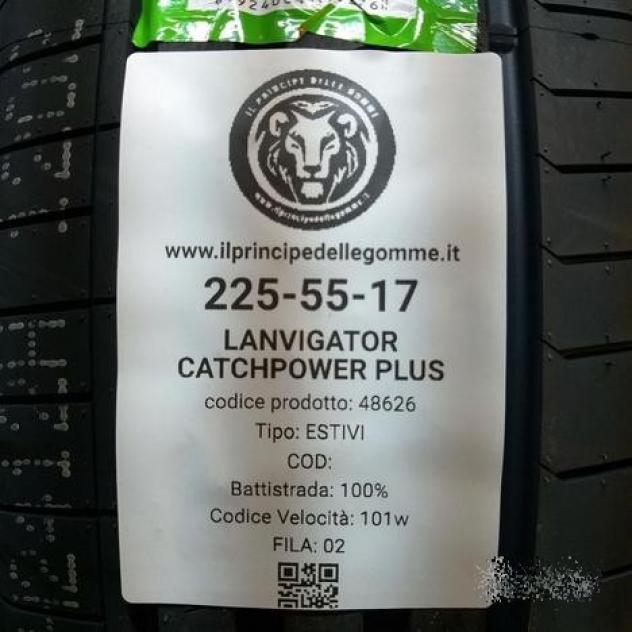 4 gomme 225 55 17 lanvigator a48626 - Foto 2