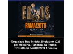 Transfer in bus Eros Ramazzotti 20/06 Messina