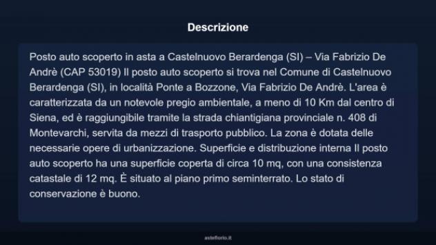 Immobile in asta di 10 m² in vendita a Castelnuovo Berardenga - Foto 6