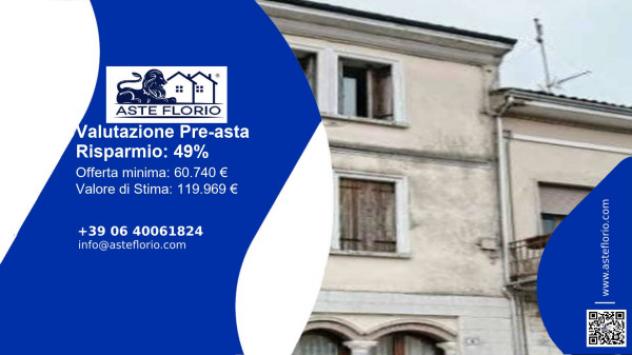 Immobile in asta di 127 m², box auto in vendita a Melara - Foto 2
