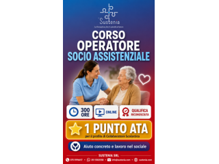 CORSO OSA  Operatore Socio Assistenziale