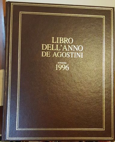 Libro dell'anno De Agostini 1996