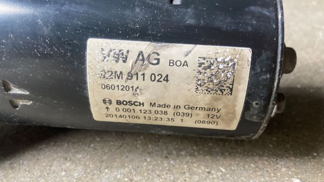 Motorino avviamento Volkswagen Caddy 2.0TDI del 2015 (02M911024) - Foto 2