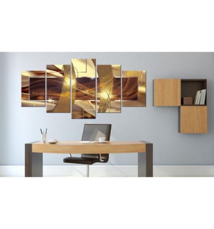 Quadro Reale Dorato Cm.100x50 E 200x100 ARREDALACASA - Foto 2